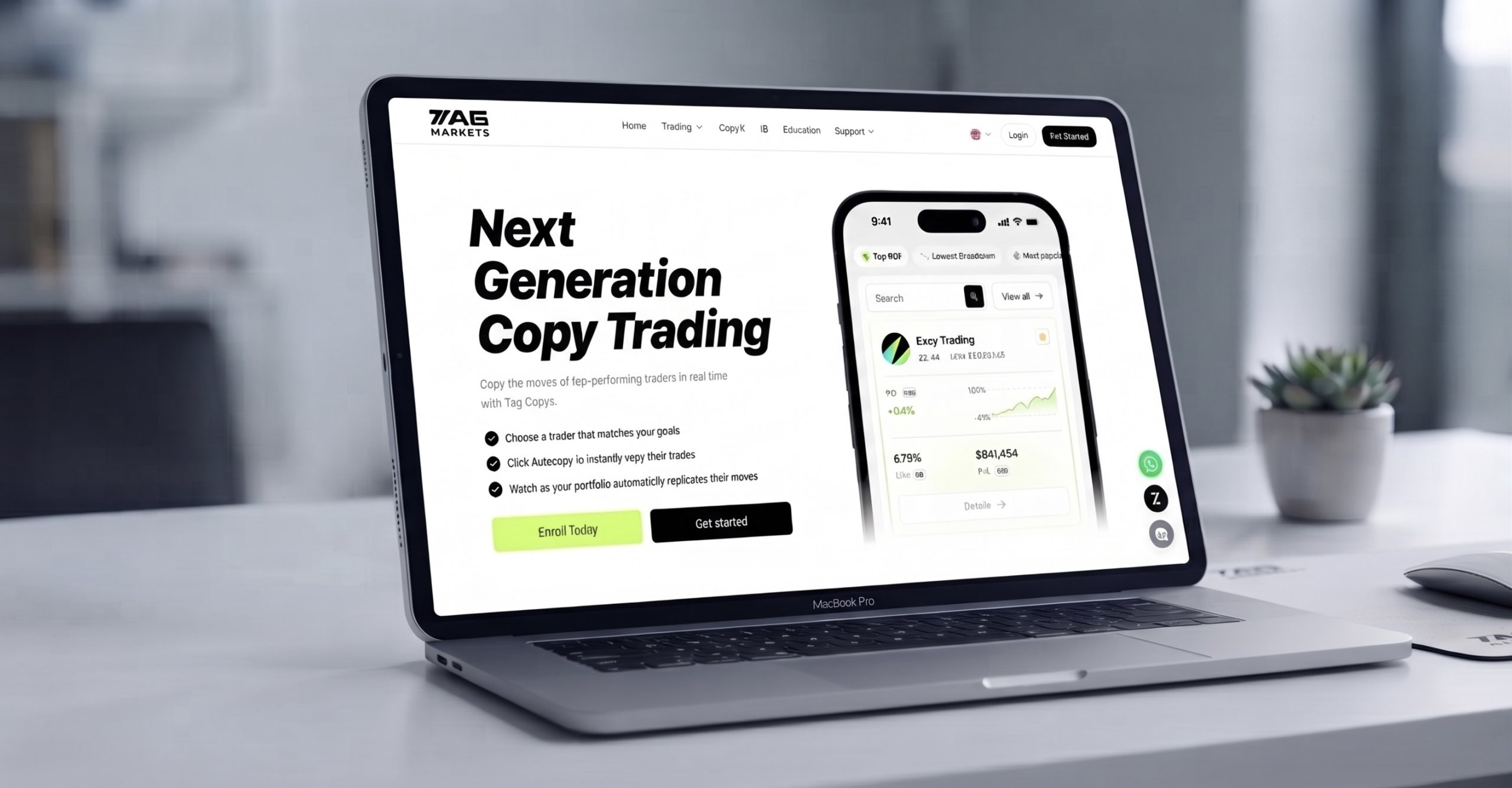 Making copy trading simple enough for ordinary people